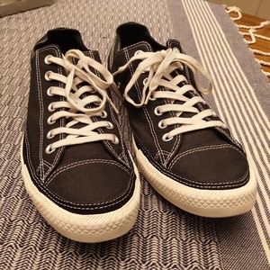 Converse Chuck Taylor Black w/white stitching 70's